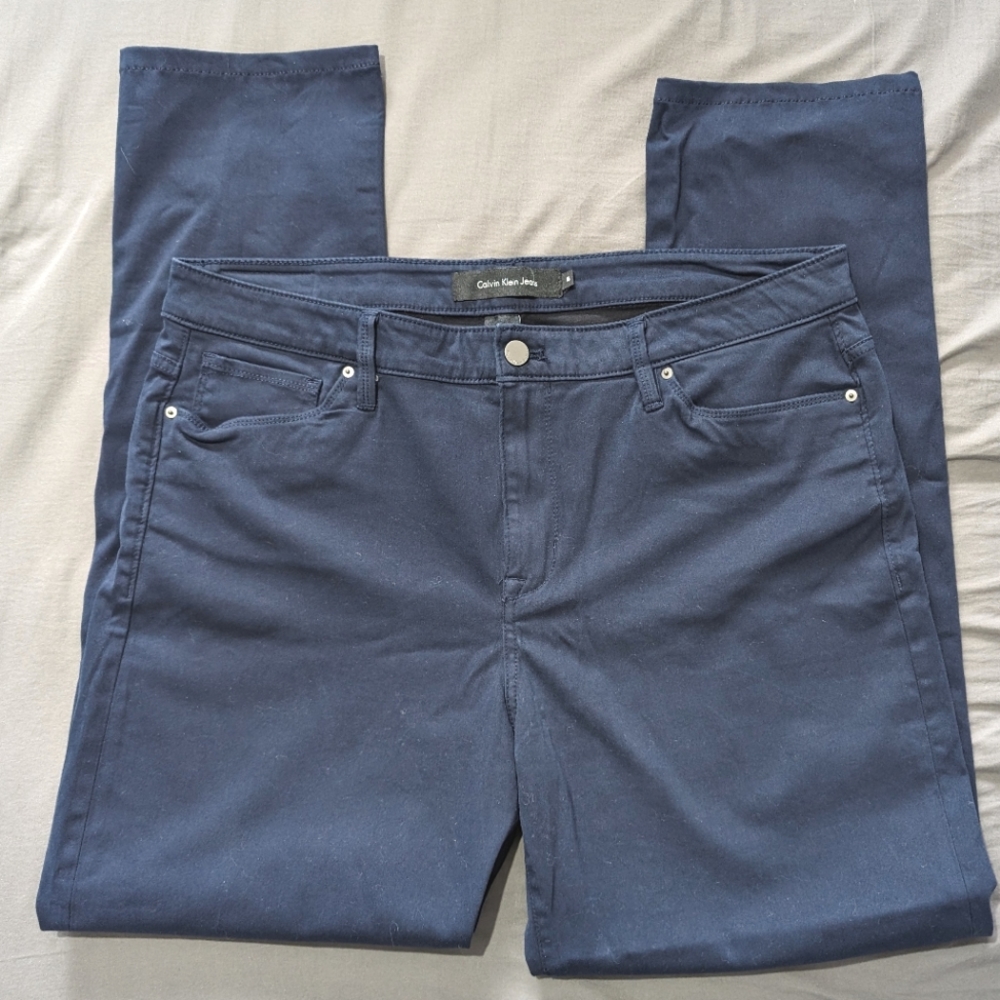 Calvin Klein Navy jeans size 16